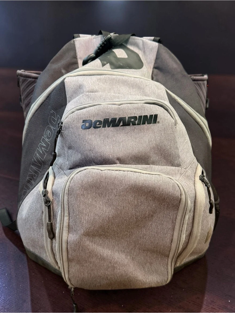 DeMarini Voodoo OG Black & Grey Baseball Softball Backpack